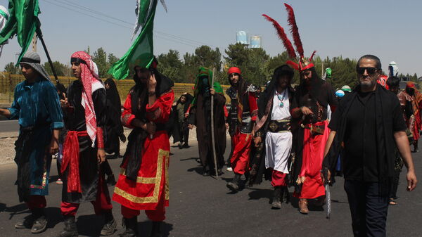برپایی  موکب سازمان دانش‌آموزی در کرمان