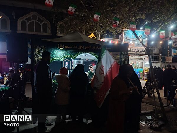 برپا شدن مواکب در حسینیه فضل نیشابور 