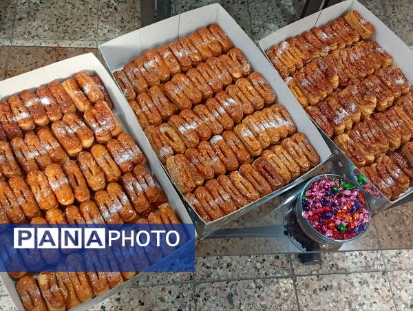 جشن نیمه‌شعبان در دبیرستان دکتر جواد حداد۲ ناحیه پنج مشهد