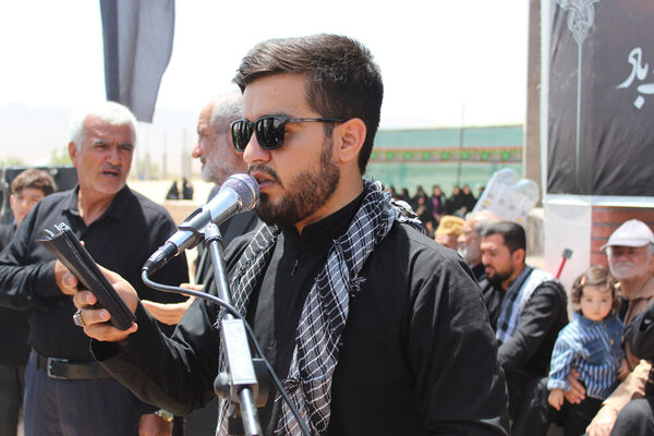 عزاداری تاسوعای حسینی در شهر درق 