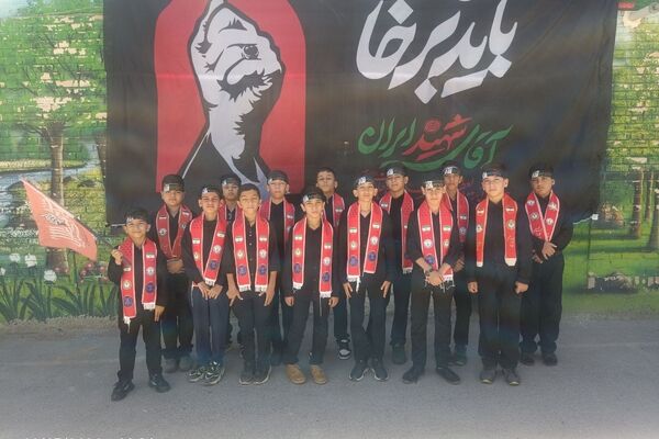 دبستان قائم ناحیه۲ میزبان و خدمتگزار زائران رضوی در محرم حسینی بود 