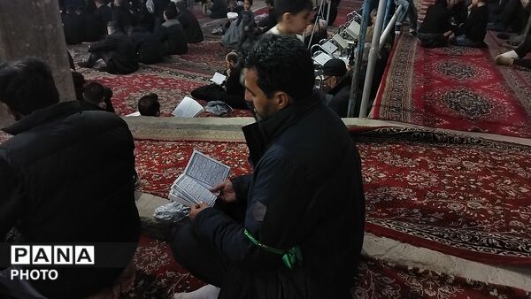 مراسم شب ۲۳ ماه رمضان در مسجد جامع نیشابور 