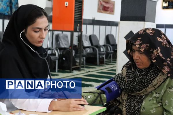 خدمات جهادی پزشکی و فرهنگی در روستای آرمودآقاجی