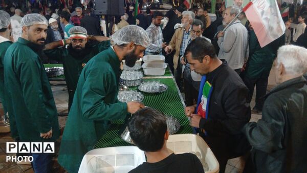 پنجاه و ششمین شب از فعالیت چایخانه فاطمه الزهرا در قاب پانا 