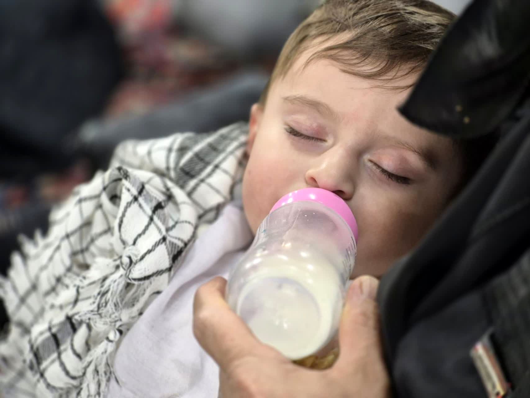 مراسم شیرخوارگان حسینی در بلده