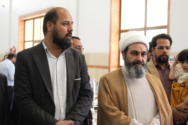 استقبال از خادمین رضوی در یزد