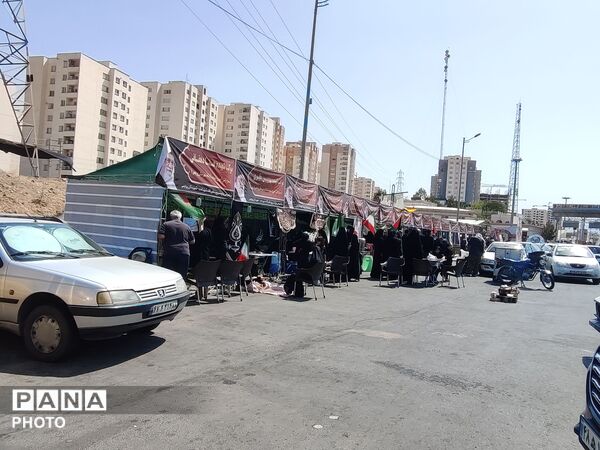 مدارس اسکان و موکب های پذیرایی در پردیس