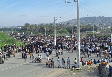 راهپیمایی باشکوه ۲۲ بهمن در میناب