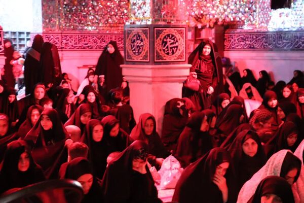 عزاداری ابا عبدالله الحسین (ع)  در امامزاده سید عباس در بجنورد 