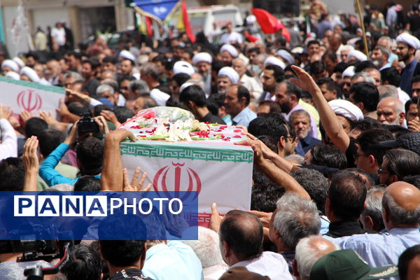 تشییع شهدای حمله رژیم صهیونیستی در یزد