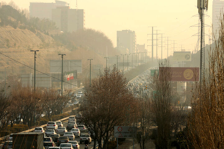 هوای تهران در وضعیت نارنجی 