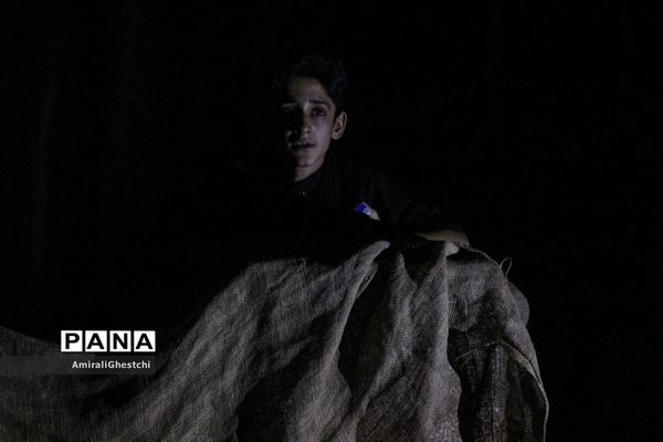 تئاتر آیینی سرنوشت سرخ در شهرستان بیرجند