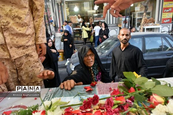 مراسم استقبال از شهید مدافع حرم سید جلال حبیب‌اله‌پور در بابلسر