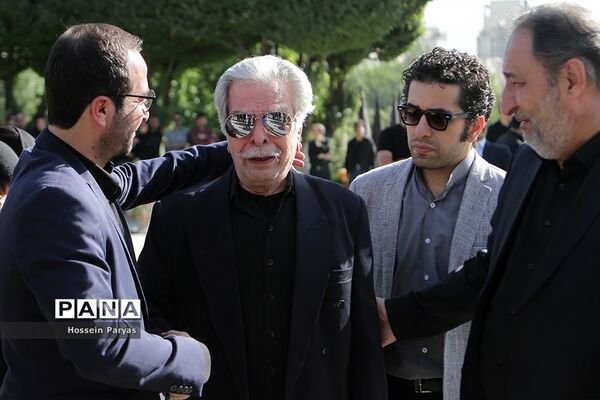 مراسم تشییع پیکر مرحوم «حسین عرفانی »