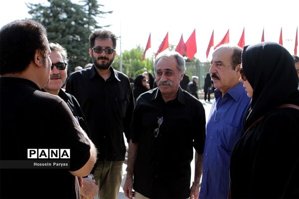 مراسم تشییع پیکر مرحوم «حسین عرفانی »