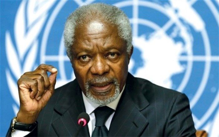 برگزاری مراسم خاکسپاری کوفی عنان