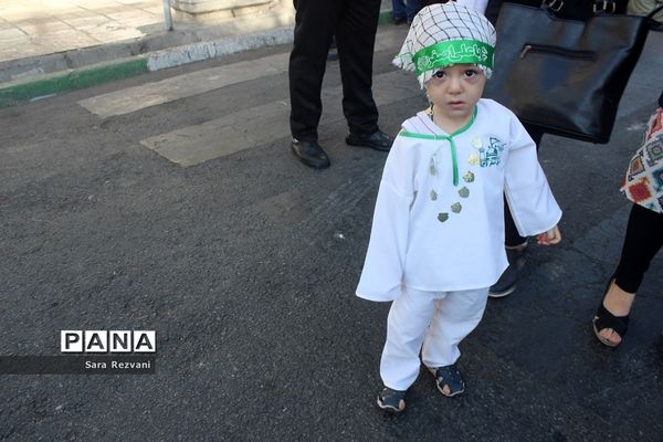 گردهمایی شیر خوارگان حسینی در شهرستان اسلامشهر