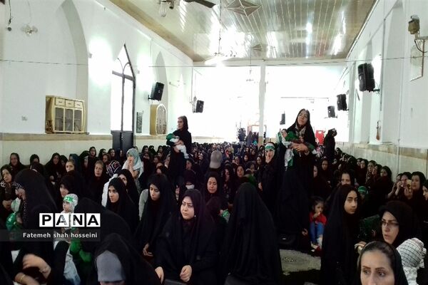 برگزاری مراسم  شیرخوارگان حسینی در شهرستان فیروزکوه