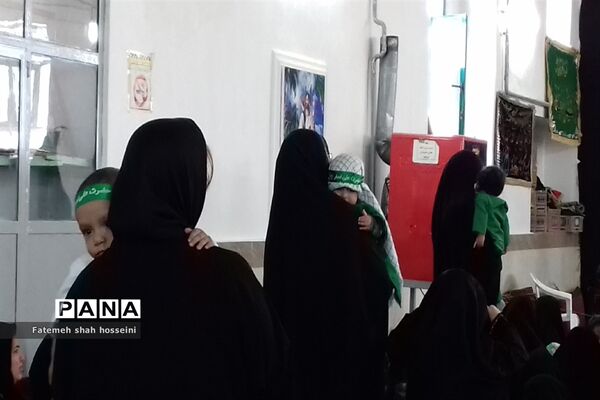 برگزاری مراسم  شیرخوارگان حسینی در شهرستان فیروزکوه