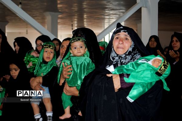 برگزاری همایش شیرخوارگان حسینی در شهرستان زیرکوه