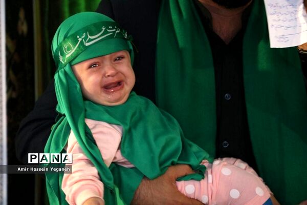 مراسم شیر خوارگان حسینی در جزیره کیش