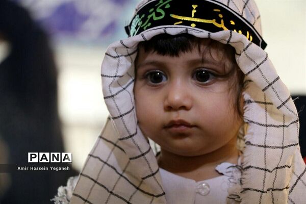 مراسم شیر خوارگان حسینی در جزیره کیش