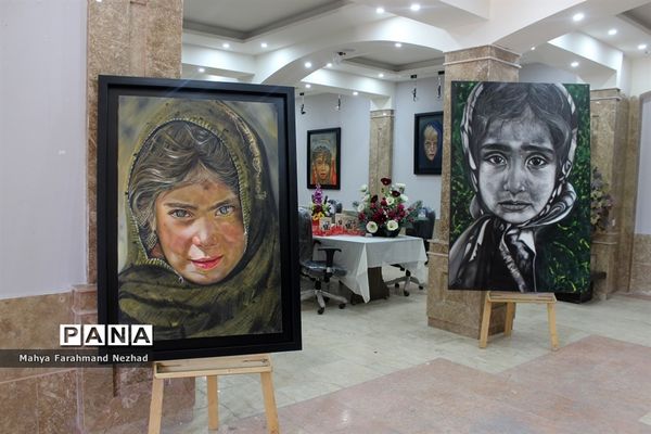 برگزاری نمایشگاه طراحی و نقاشی «آرزوهایی قد آسمان دارند» در اسلامشهر