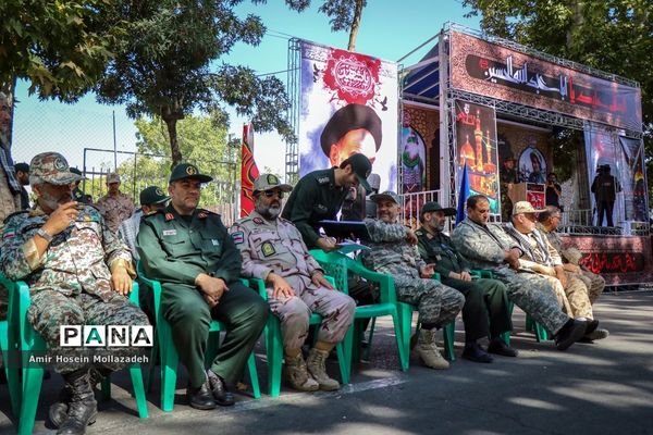 رزمایش اقتدار عاشورایی بسیجیان آذربایجان غربی