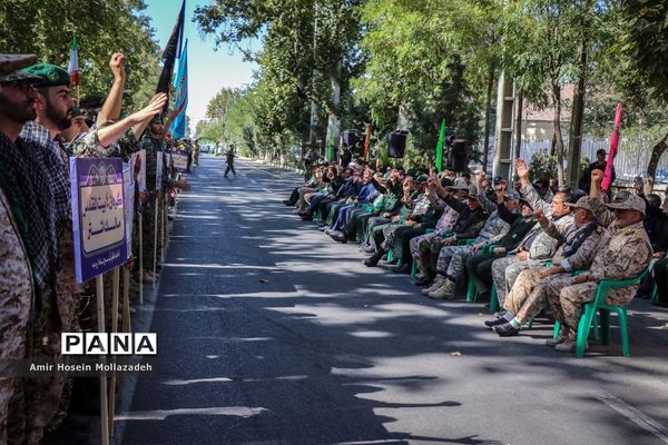 رزمایش اقتدار عاشورایی بسیجیان آذربایجان غربی