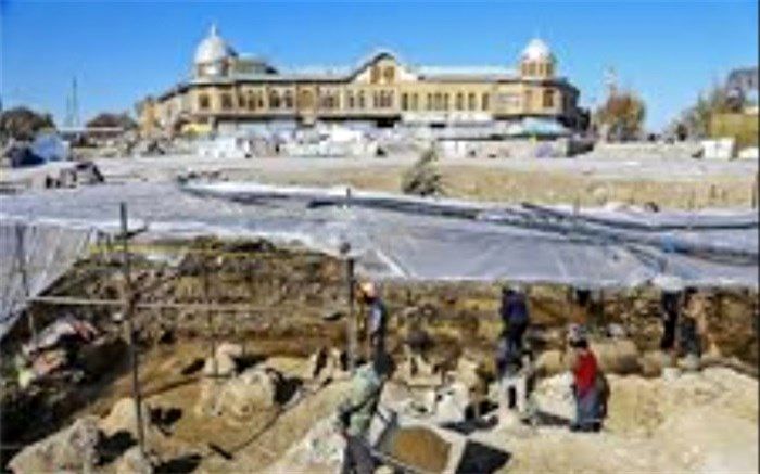 پایان کاوش های میدان امام(ره) همدان