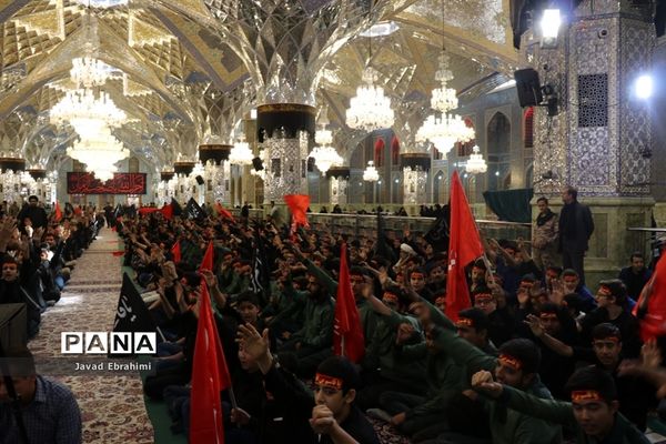 ششمین آیین سوگواری «احلی من العسل»