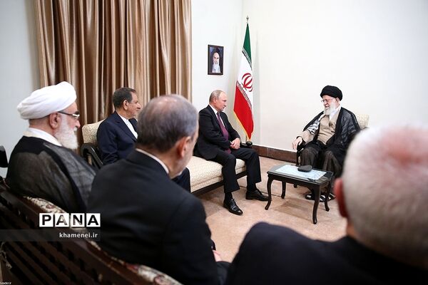 دیدار روسای جمهور روسیه و ترکیه با رهبر معظم انقلاب
