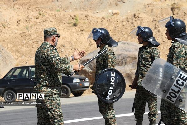رزمایش اقتدار عاشورایی بسیج شهرستان تویسرکان