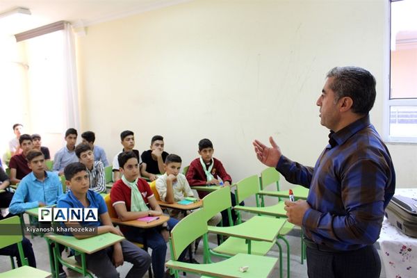 اولین اردوی آموزشی - توجیهی همیار مشاور پسر آذربایجان غربی