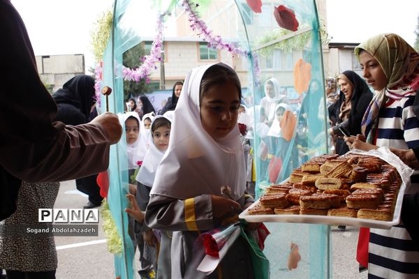 مانور بازگشایی مدرسه هیأت‌امنایی علی‌پور