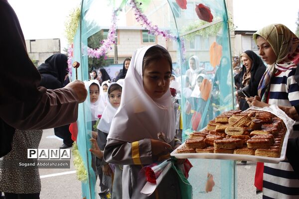 مانور بازگشایی مدرسه هیأت‌امنایی علی‌پور