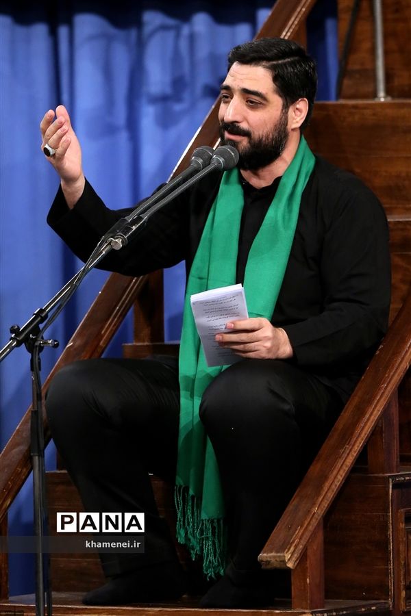 اولین شب مراسم عزاداری حضرت اباعبدالله الحسین (ع) در حسینیه امام خمینی