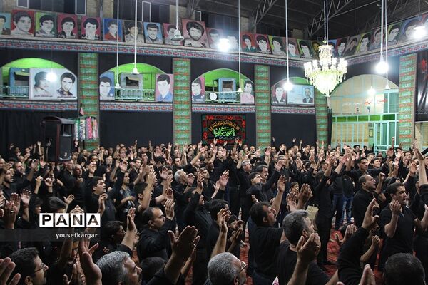 عزاداران حسینی در یزد
