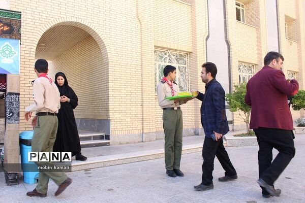 ایستگاه صلواتی دانش‌آموزان پیشتاز سیستان و بلوچستان