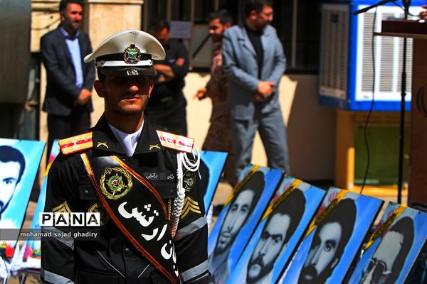 تشییع و بزرگداشت شهدای فرهنگی و دانش آموز