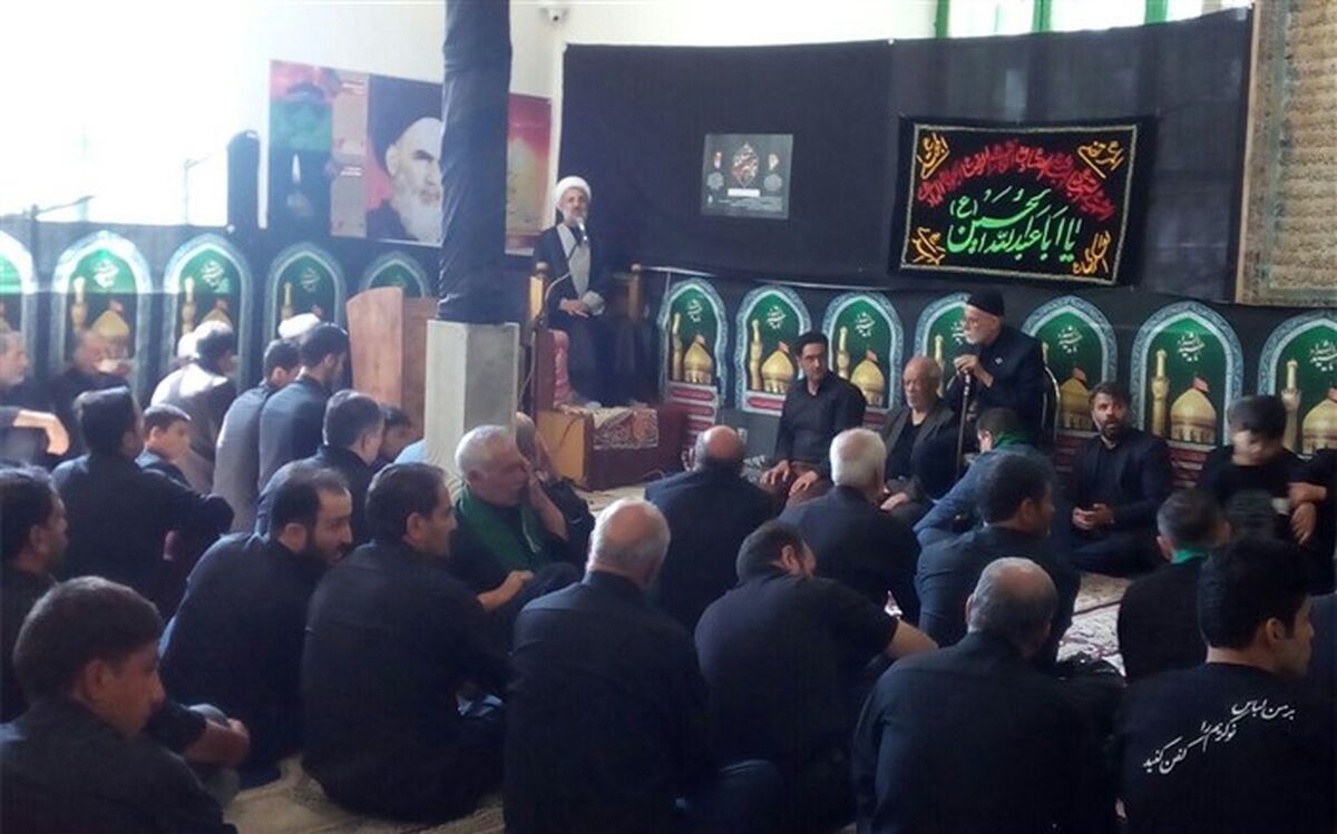 مراسم هفتمین روز از ماه محرم در روستای کرمجگان با حضور مسئولان کشوری و استانی برگزار شد
