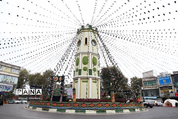 تشییع شهدای گمنام در ساری