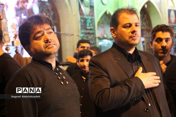 عزاداری شب هفتم ماه محرم در امام‌زاده یحیی ساری