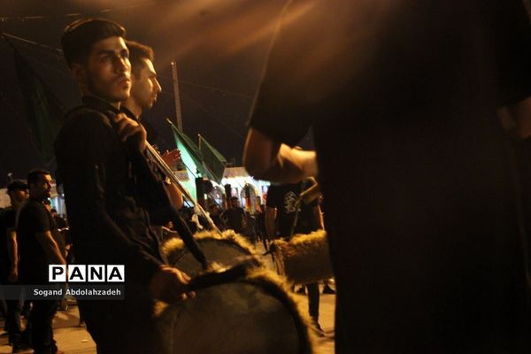 عزاداری شب هفتم ماه محرم در امام‌زاده یحیی ساری