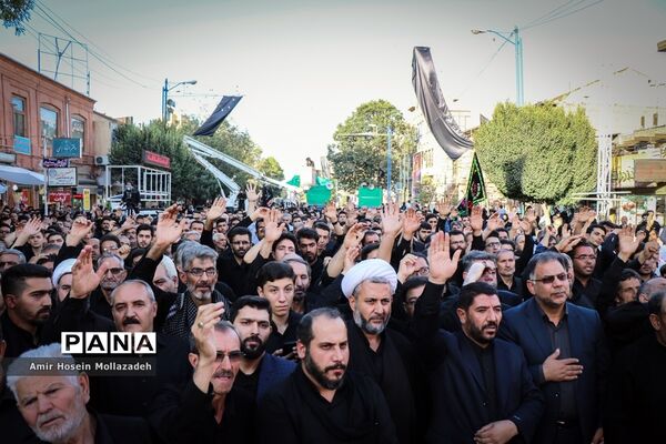 تجمع مردمی «لبیک یا حسین(ع)» در ارومیه