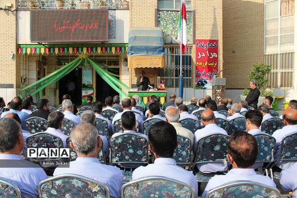 مانور سرویس مدارس شهر شیراز به مناسبت آغاز سال تحصیلی