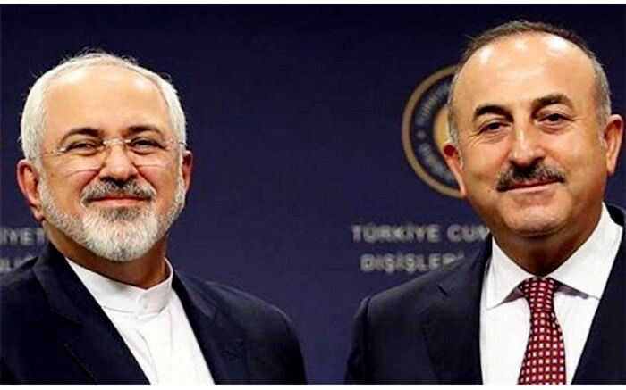 گفتگوی تلفنی ظریف و چاووش اغلو درباره جزییات توافق ادلب