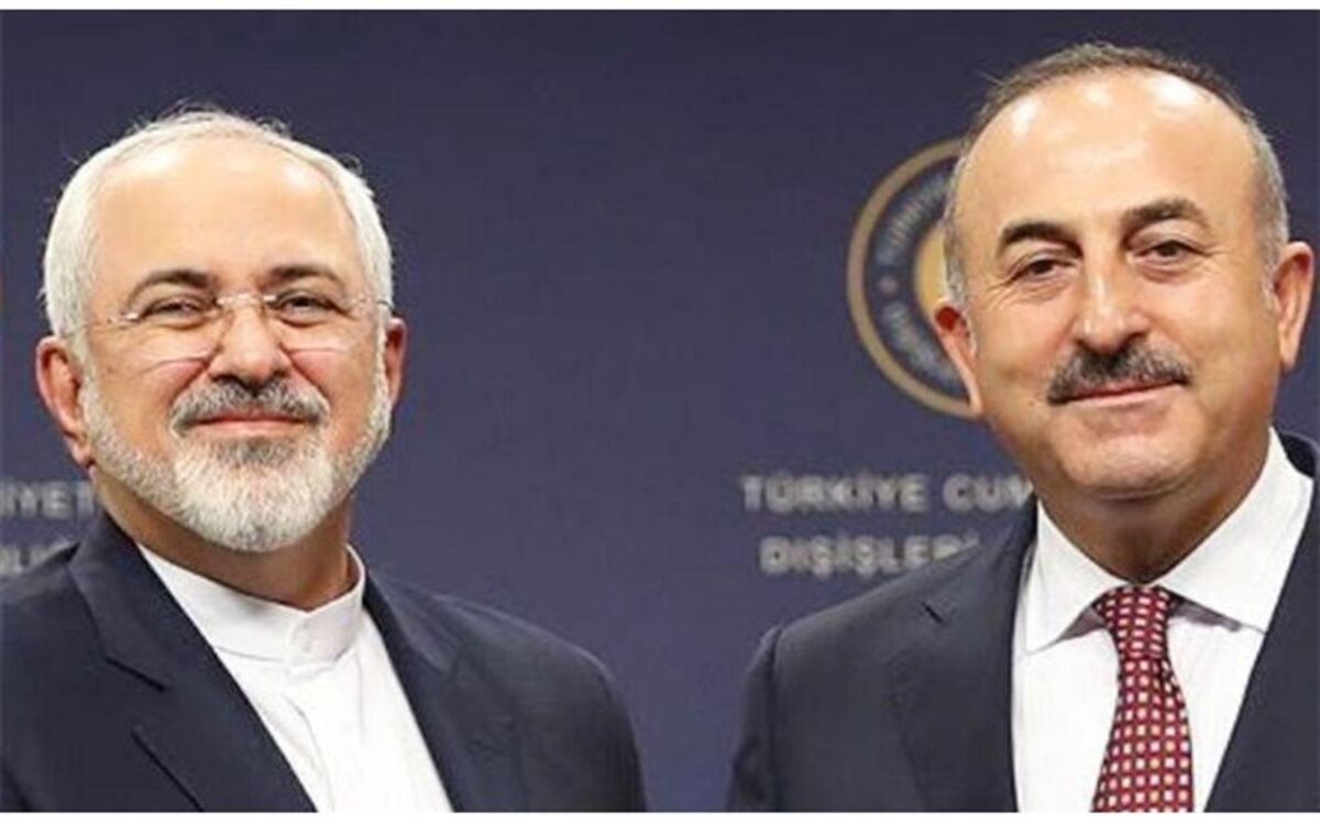 گفتگوی تلفنی ظریف و چاووش اغلو درباره جزییات توافق ادلب