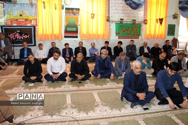 مراسم عزاداری محرم در اداره کل آموزش و پرورش استان  بوشهر