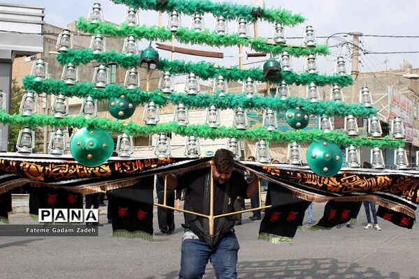 گرامیداشت تاسوعای حسینی در اسلامشهر